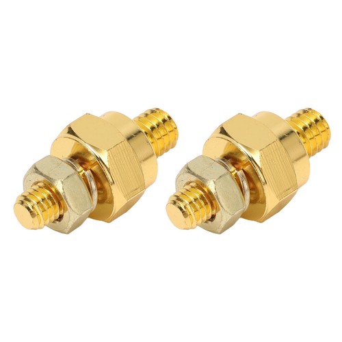 Car 2 Pcs Battery Terminal Adapters Brass Battery Terminal Adapters Side Post - Picture 2 of 12