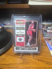 Cam Whitmore 2023-24 Panini Contenders RC First Round Ticket SP 93/149 #95