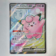 Lillie's Clefairy ex 173/159 : Journey Together Ultra Rare Full Art Holo EN NM on eBay