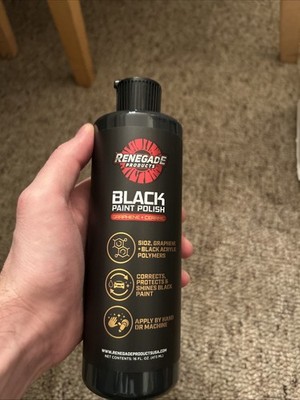 Renegade Products Graphene, Ceramic Black Paint Polish SiO, 16 fl oz