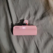 iWALK LinkPod P Small Portable Charger 4500mAh Docking Battery For iPhone Pink