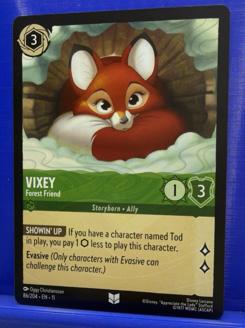 Vixey - Forest Friend 86/204 Uncommon Winterspell Disney Lorcana TCG