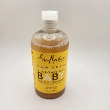 SheaMoisture BABY WASH  SHAMPOO w/ Raw Shea Chamomile Argan Oil 13 fl oz