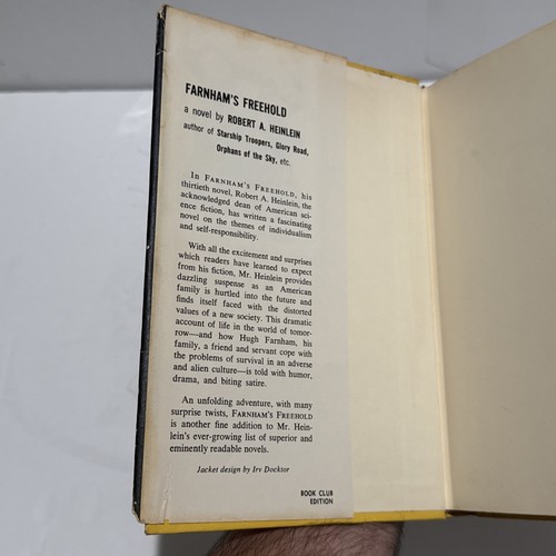 Farnham's Freehold, by Robert A. Heinlein - Putnam HC BCE w/DJ 1964 - Foto 5 di 6