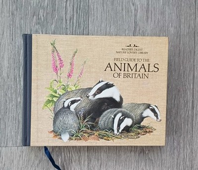 Readers Digest Field Guide Animals of Britain 1984 Nature Hardback