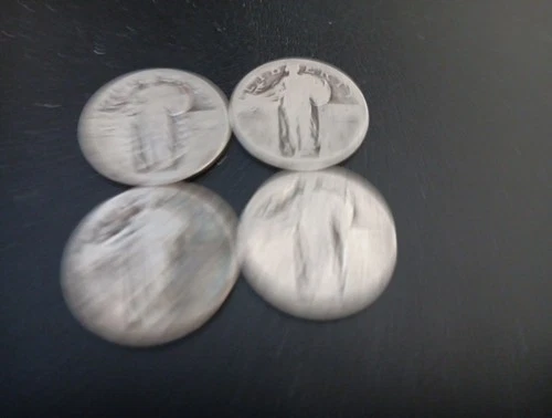 Standing Liberty Quarter No-Date Lots Of 4