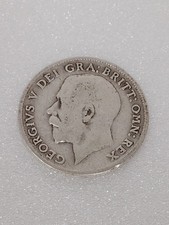KING GEORGE V 1911 SILVER SIXPENCE COIN’ 