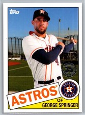 2020 Topps #85-45 George Springer 1985 Topps 35th Anniversary (Series One)