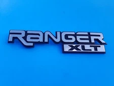 98 99 00 01 02 03 04 05 FORD RANGER XLT SIDE FENDER EMBLEM LOGO BADGE OEM (2002)