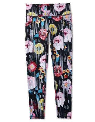 Athletic Works Girls Leggings, Size L 10-12 PLUS