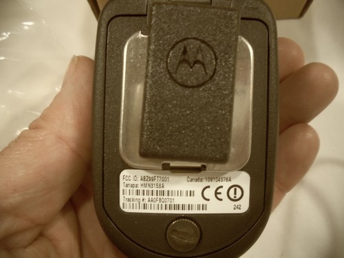 HMN3158A Motorola Remote Wireless Speaker Micophone Head with Clip #40 - Zdjęcie 4 z 7