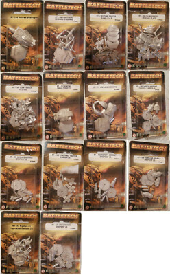 Ral Partha Battletech - 152 156 163 164 165 167 171 175 180 183 185 186 190 MIB
