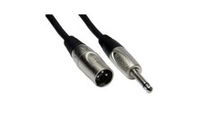 SCHULZ Kabel • TZ Serie • XLR auf Klinke • Schwarz