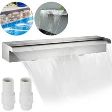 Vevor Pond Waterfall Spillway 23.6 x 4.5 x 3.1 in Pool Fountain Swimming Pool