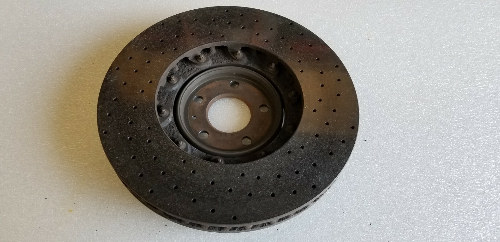 LAMBORGHINI HURACAN LP610 580 CARBON CERAMIC FRONT LEFT BRAKE DISC LH 4S0615301A