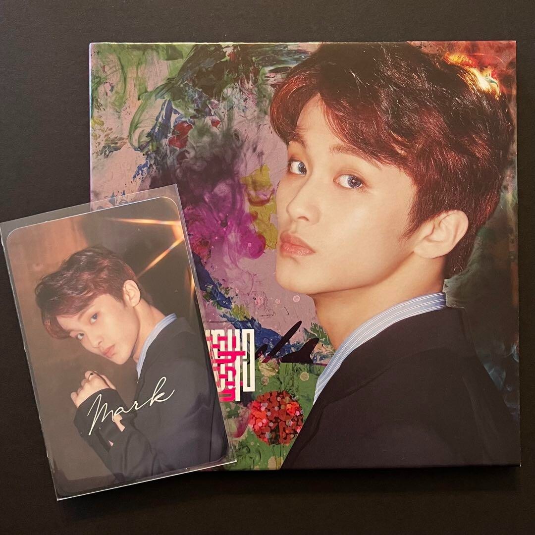 nct127 chain mark トレカ Photocard NCT127 Chain First Limited Edition MARK Ver CD PhotoCard S.M.