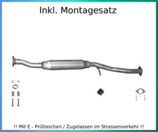 Mittelschalldämpfer für Subaru Impreza GD 1.5 AWD Stufenheck Auspuff Montagesatz
