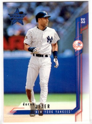 2001 Leaf Rookies and Stars #2 Derek Jeter ~ NY Yankees ~ The Captain!