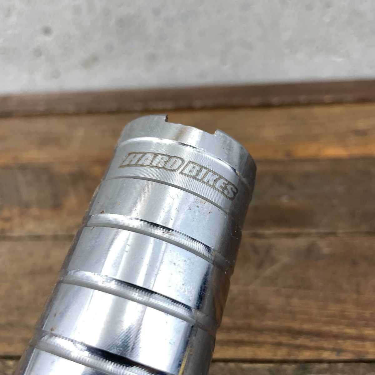 Peg BMX Haro Fusion – Chrome – Old School – Trou De 13 Mm – Pour Freestyle – Occasion