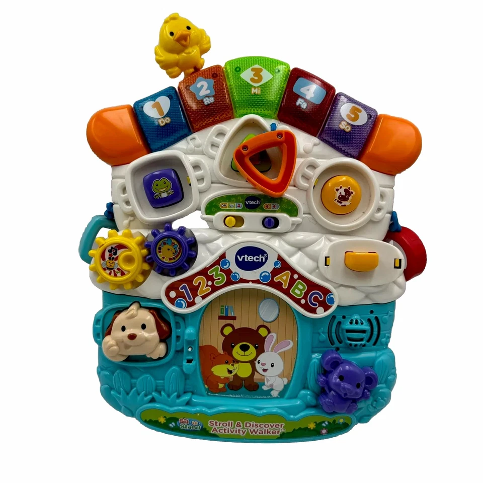 VTech обучающая доска для ходунков интерактивная игрушка сидячая с музыкой и светом - Изображение 3 из 4