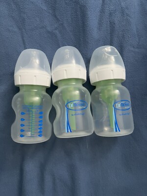 Dr. Brown's Options Plus Natural Flow Anti Colic Baby Bottle 5 Oz. Wide Neck. 3