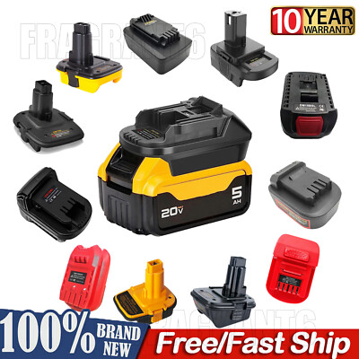 Adaptateur de batterie pour outils électriques Makita 18 V, convertit pour Milwaukee M18 18 V ou