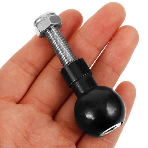 2 Set Motorcycle Screw Ball Mounting Device Bike Rearview Mirror Threaded Post - 第 5/12 張圖片