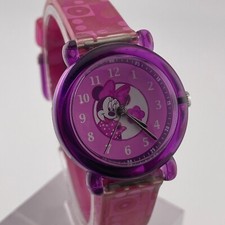 Disney Minnie Mouse Watch Womens 27mm Case Quartz Analog Three Hands