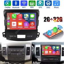 32gb Android 13 Carplay Car Radio Gps Stereo For Mitsubishi Outlander 2006-2012
