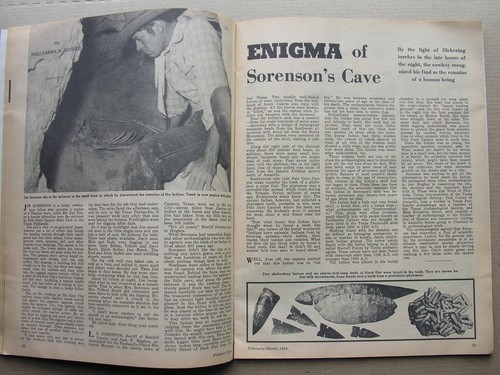 FRONTIER TIMES March 1965 Mark Twain Almy Mine Ruby Arizona Ella Ewing Cow Tail - Picture 12 of 13