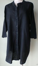 Flax Designs Linen Jacket 1g Nwt Good Day Jacket Eclipse