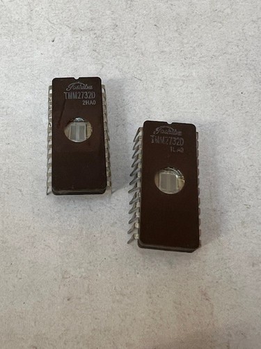 TMM2732D-2 4 KByte x 8-Bit 32Kbit UV-EPROM Keramik IC DIL-24 250ns 2732 UK LAGER - Bild 7 von 11