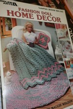 Leisure Arts Crochet Pattern 2449 Fashion Doll Home Decor