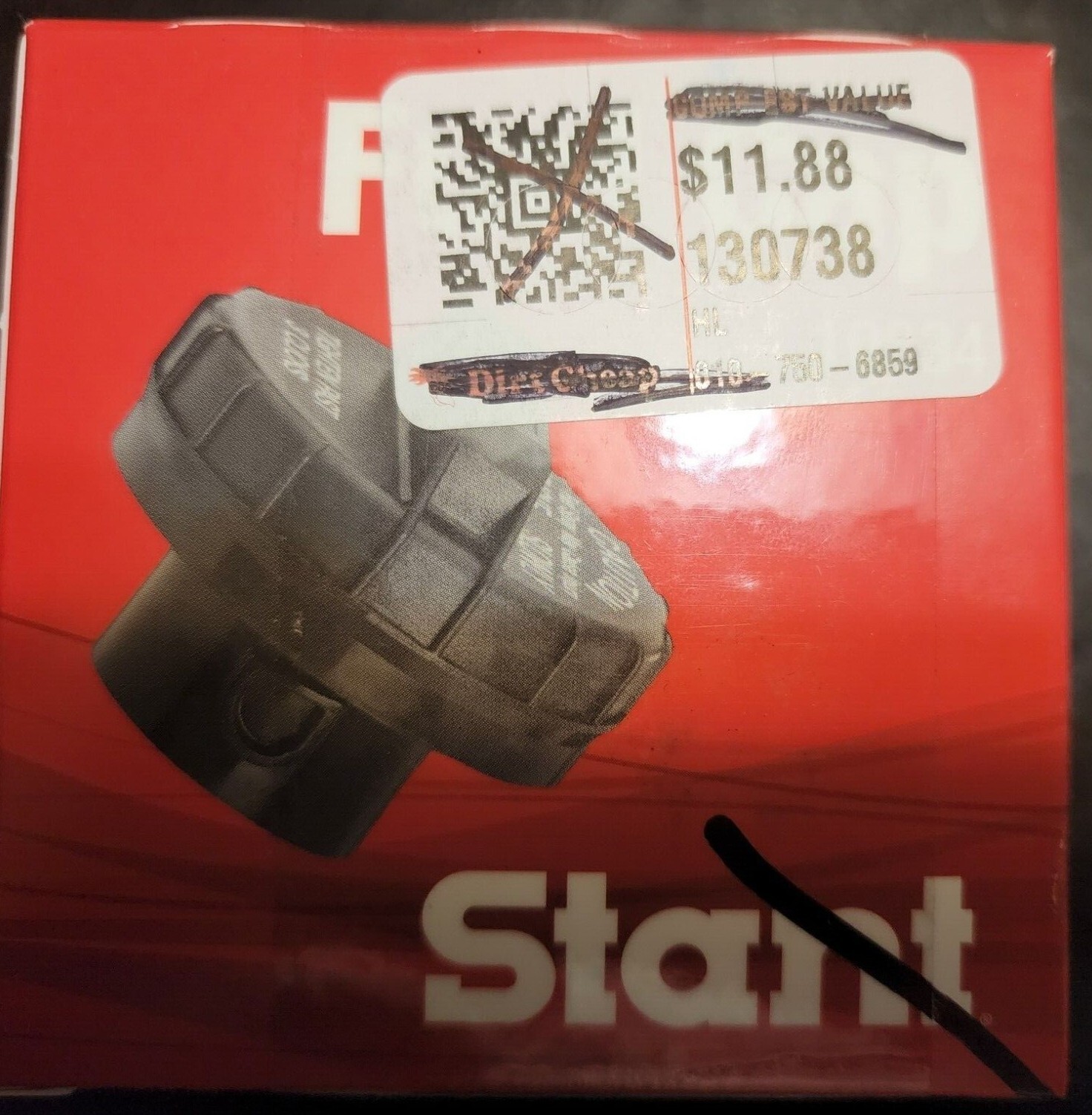 Stant OE Equivalent Fuel Cap, black, Part 10834, PreRelease Fuel Cap