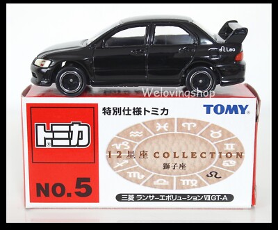TOMICA 12 Constellation NO.5 Leo Mitsubishi Lancer Evolution VII