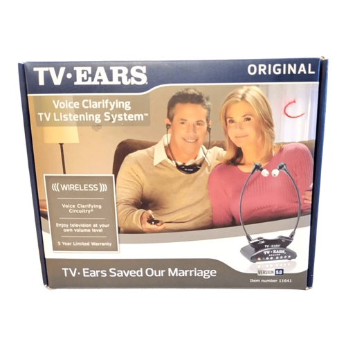 TV Ears *ORIGINAL* Digital Wireless Headset TV Listening System 11641