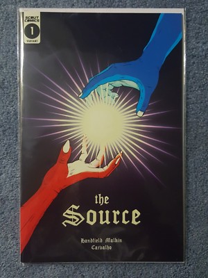 The Source #1 NM Scout Comics 1:20 Variant New Unread 2018 HTF Glow n Dark Cover
