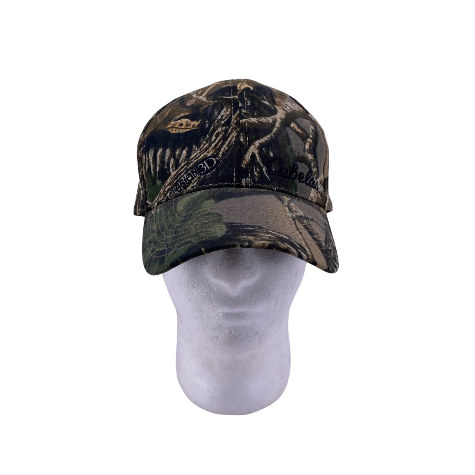 Cabelas Field Hunting Cap Hat Seclusion 3D Camo Adjus… Gem