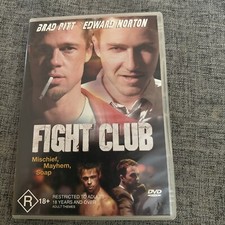 Dvd Region 4 Fight Club Brad Pitt Edward Norton 1999