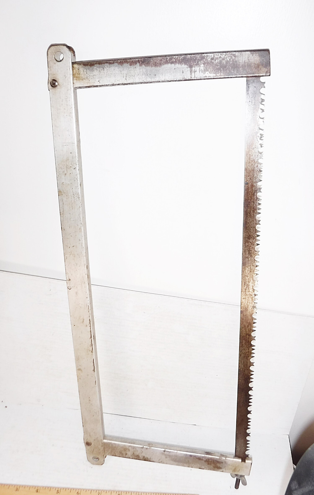 Early 1950s Peters Enterprises Folding  Portable camp saw Staten Island NY