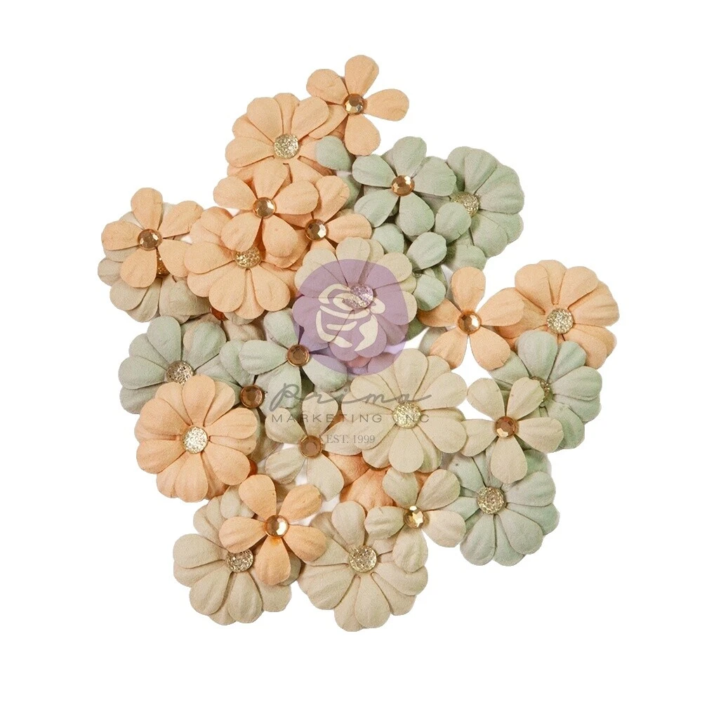 No Papel Hecho a Mano Flor para colecciones de Recortes