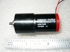 MAXON 12VDC  2 Watt  90 RPM  PRECISION GEAR MOTOR - 1 pc