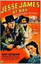 Jesse James At Bay Poster Roy Rogers Gabby Hayes Gale Storm 1941 Old Photo