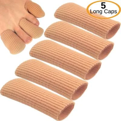 Chiroplax Gel Finger Toe Cap Protector Sleeve Tube Separator Bunion Hammer