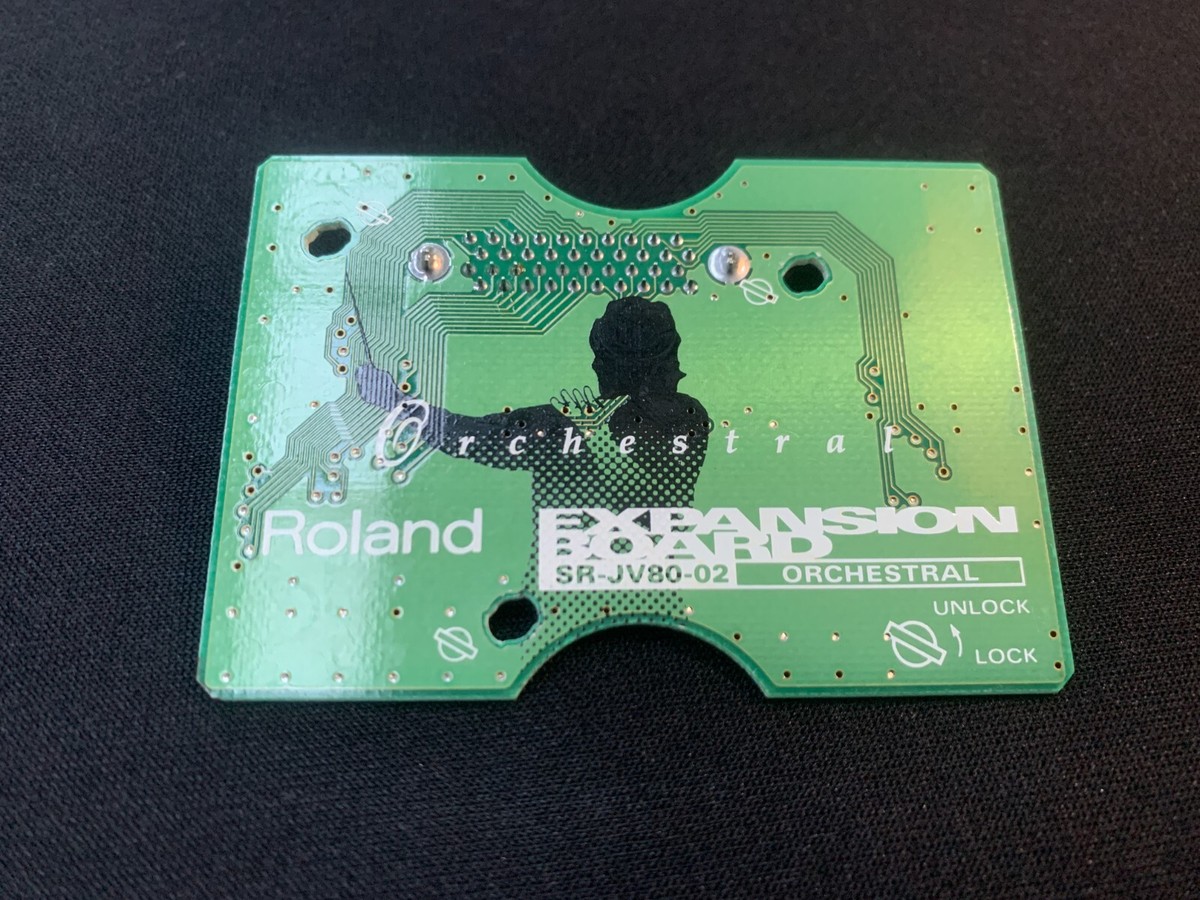 Roland SR-JV80-02 Orchestral Expansion Board JV-1080 JV-2080