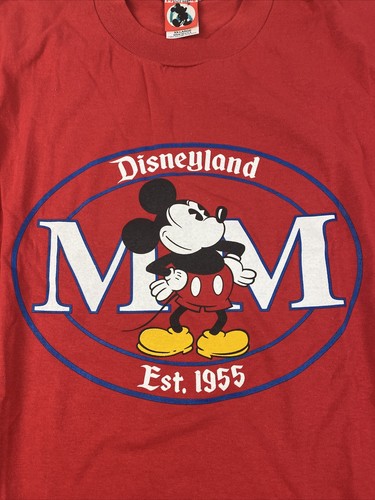 Vintage Disneyland Mickey Mouse T Shirt Disney XXL USA Made Single Stitch EUC - Picture 2 of 8