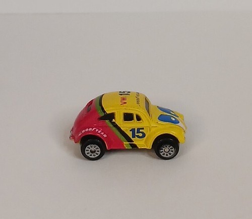Galoob Micro Machines Volkswagon Beetle Goodyear VW Bug #15 Vintage - Picture 4 of 9