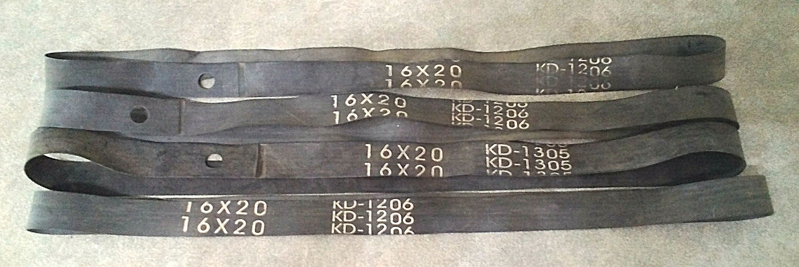 4 new Bicycle Rubber Rim Strips Liners fits 16" x 1.75/2.125 Wheels