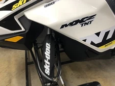 SKI-DOO BLACK SHOCK COVERS  860201128