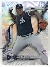 Thyago Vieira 2018 Topps High Tek GALACTIC Diffractor RC SP SSP #HT-TV WHITE SOX